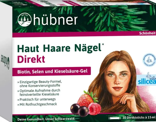 Hübner Haut Haare Nägel Direkt Rotfrucht 30 x 15 ml