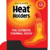 HeatHolders Herren schwarz Ultra - Lite - Thermosocken Größe 39 - 45 1 Paar