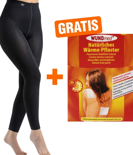 HeatHolders Thermo Leggings Gr.XL, 1 Stück + Gratis Wärmepflaster