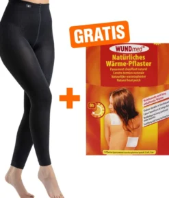 HeatHolders Thermo Leggings Gr.M, 1 Stück + Gratis Wärmepflaster
