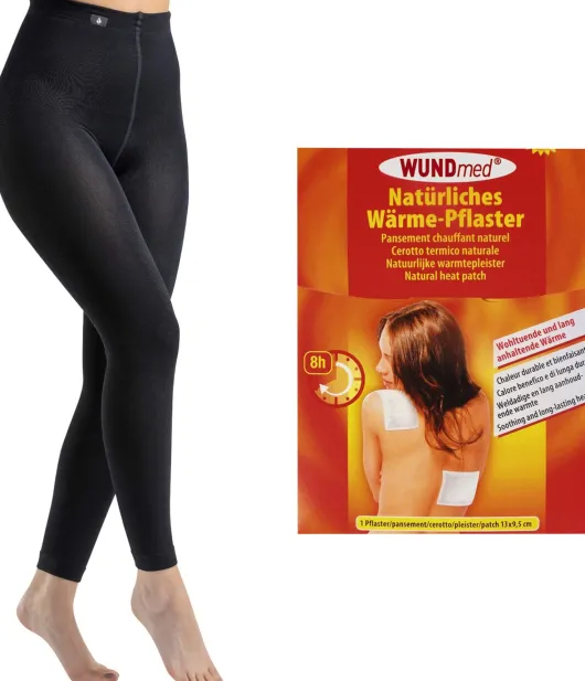 HeatHolders Thermo Leggings Gr.M, 1 Stück + Gratis Wärmepflaster