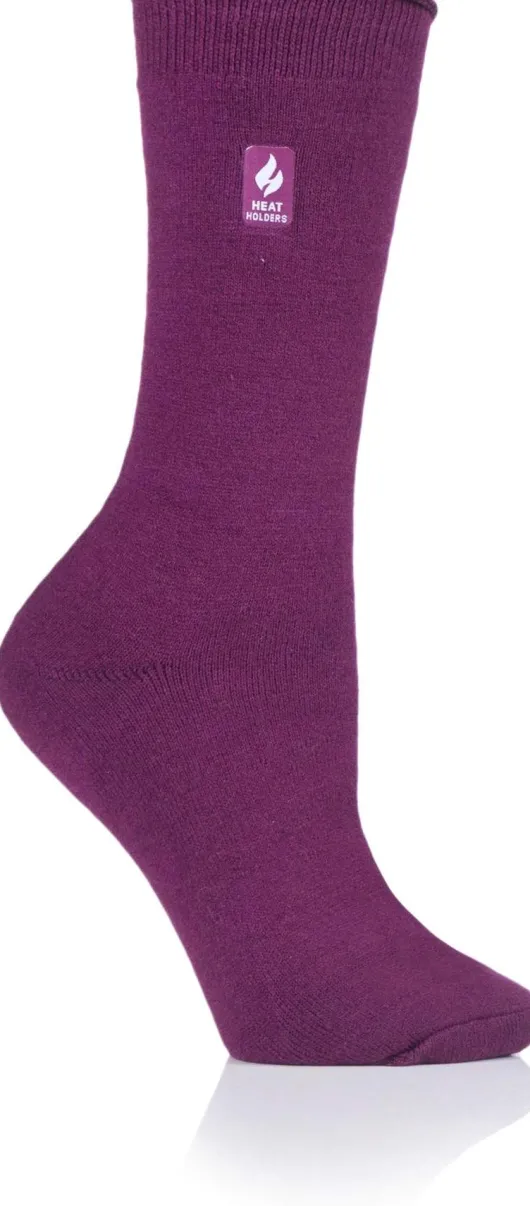 HeatHolders Ultra - Lite Damen Thermossocken fuchsia Gr. 37 - 39 1 Paar