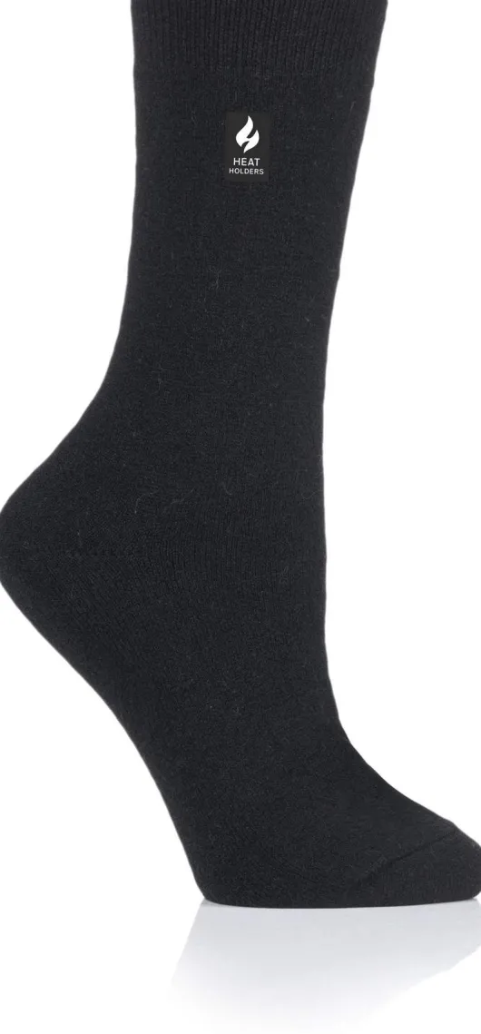 HeatHolders Ultra - Lite Damen Thermossocken schwarz Gr. 37 - 39 1 Paar