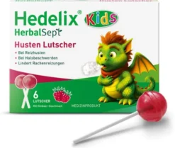 Hedelix HerbalSept Husten Lutscher Kids 6 Stück