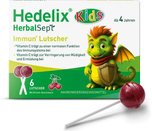 Hedelix HerbalSept Immun Lutscher Kids 6 Stück
