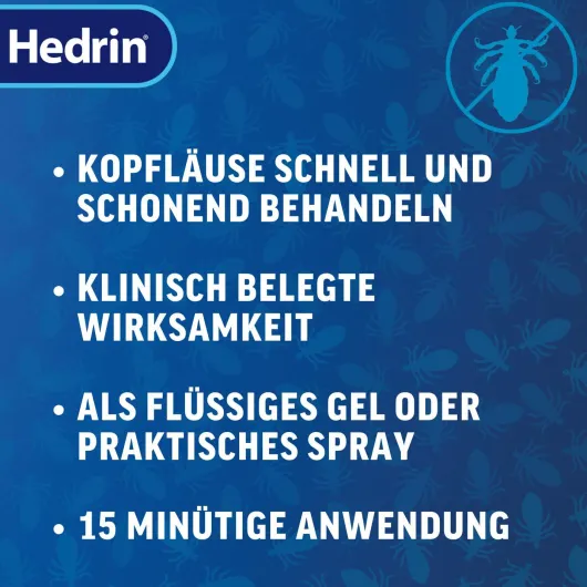 Hedrin Once Liquid 100 ml Gel