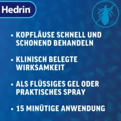 Hedrin Once 60 ml Spray Gel
