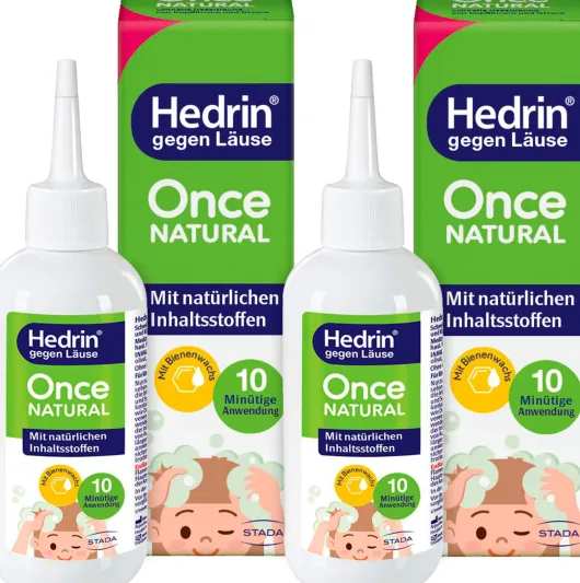 Hedrin Once Natural 2 x 100 ml