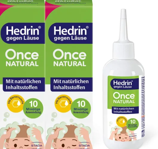Hedrin Once Natural 2 x 100 ml