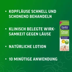 Hedrin Protect & Go Spray 100 ml + Hedrin Once Natural 100 ml