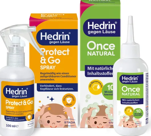Hedrin Protect & Go Spray 100 ml + Hedrin Once Natural 100 ml