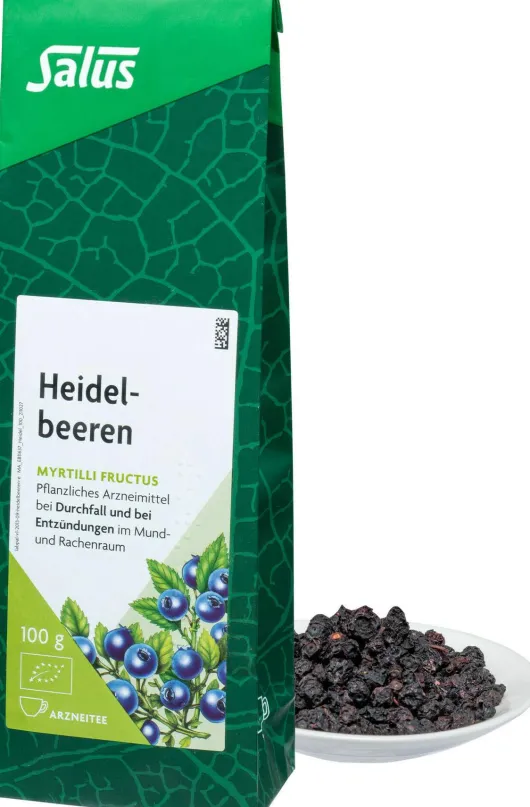 Heidelbeeren Arzneitee Myrtilli Fructus