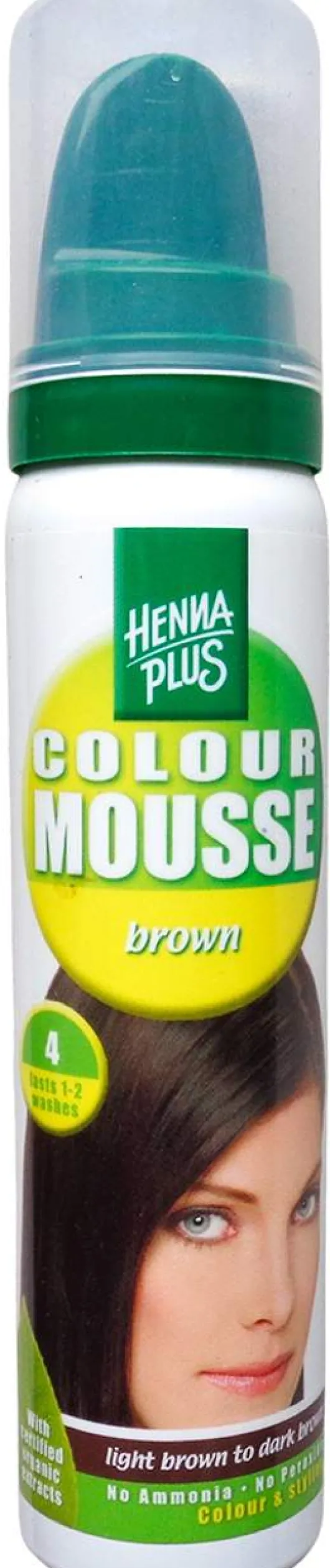 Henna Plus Colour Mousse Brown 75 ml