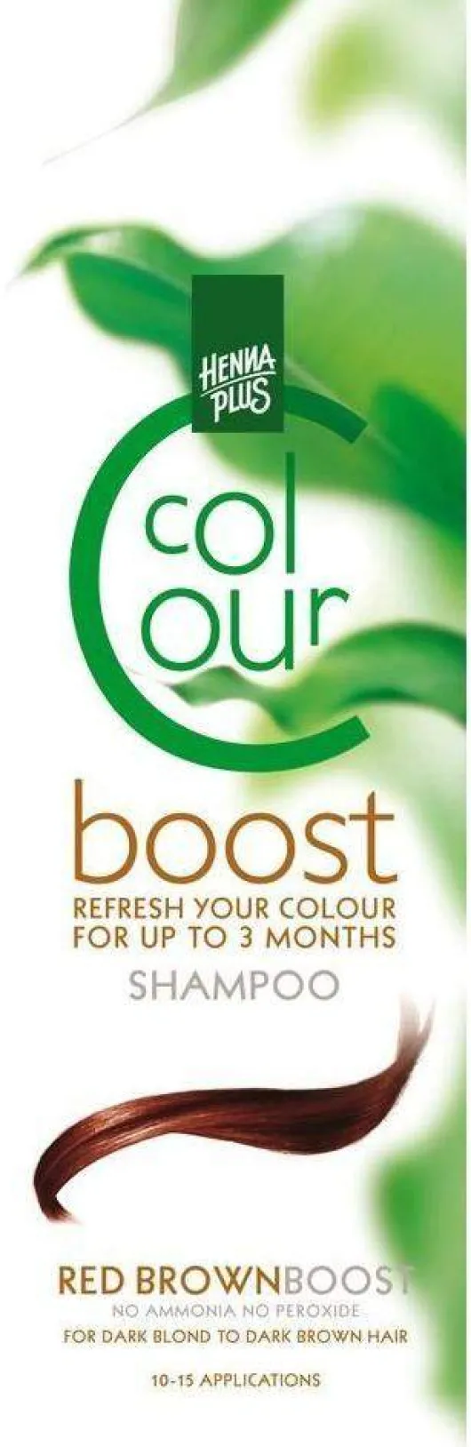 Hennaplus Colour Shampoo Boost Red Brown