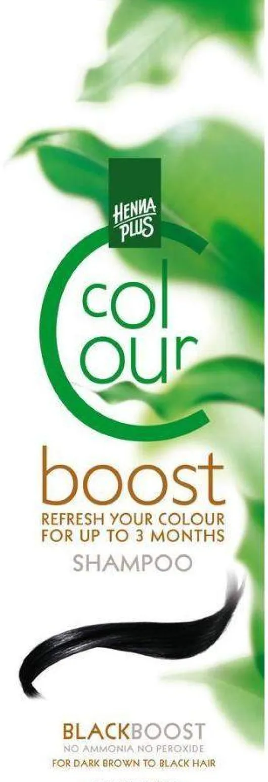 Hennaplus Colour Shampoo Boost Black