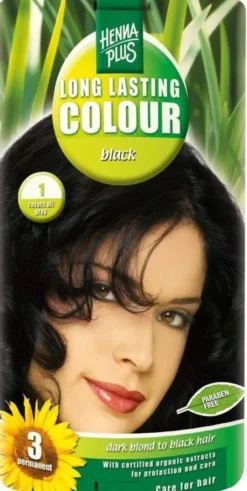 Hennaplus Long Lasting Black 1