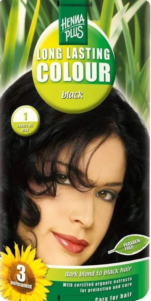 Hennaplus Long Lasting Black 1