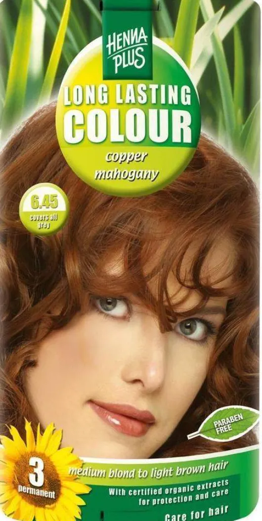 Hennaplus Long Lasting Copper Mahogany 6,45