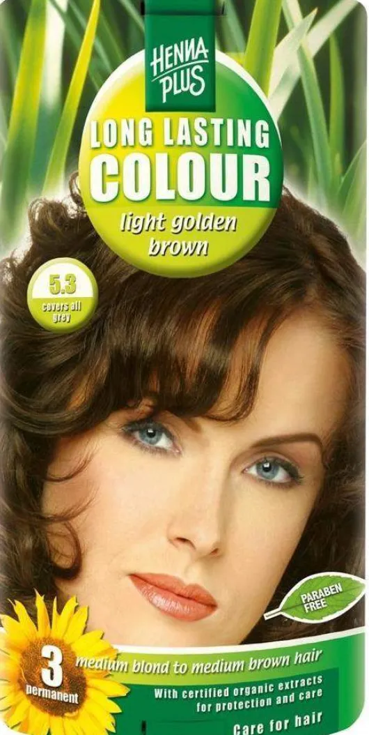 Hennaplus Long Lasting Light Golden Brown 5,3