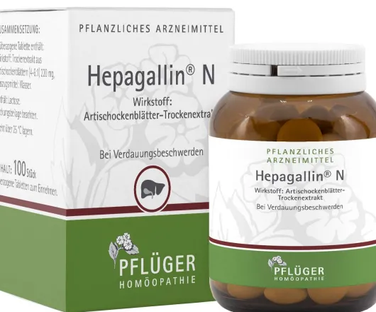 Hepagallin N 100 Dragees
