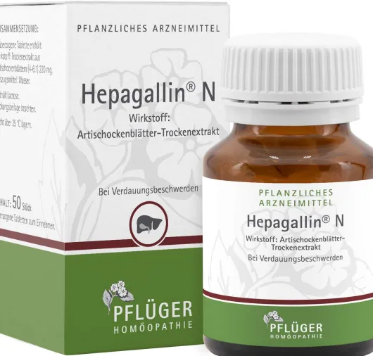 Hepagallin N 50 Dragees