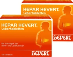 Hepar Hevert Lebertabletten 2 x 100 Tabletten