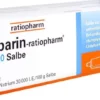 Heparin Ratiopharm 30.000 Salbe 150 G