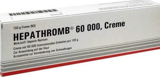 Hepathromb Creme 60.000 I.E 150 g Creme