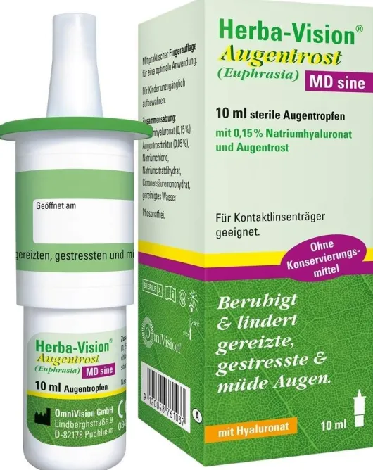 Herba-Vision Augentrost Md Sine 10 ml Augentropfen
