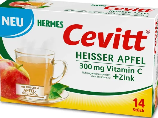 Hermes Cevitt Heißer Apfel 14 Beutel