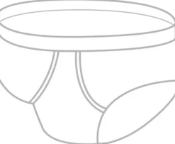 Herren Inkontinenz Slip Größe 5