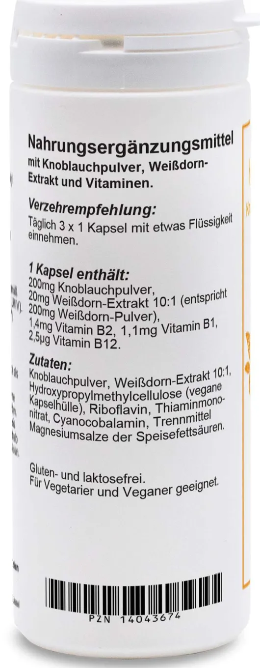 Herzkraft Allpharm Premium 100 Kapseln