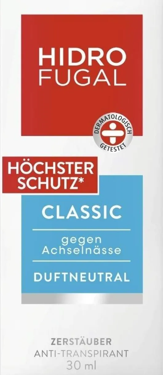 Hidrofugal Classic Pumpspray Höchster Schutz 30 ml Deospray