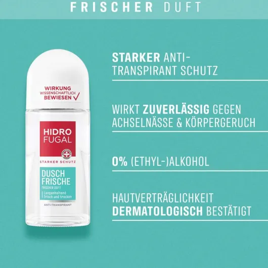 Hidrofugal Duschfrische Roll On 50 ml