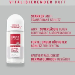 Hidrofugal Forte Doppel Schutz Roll-on 1 Stück
