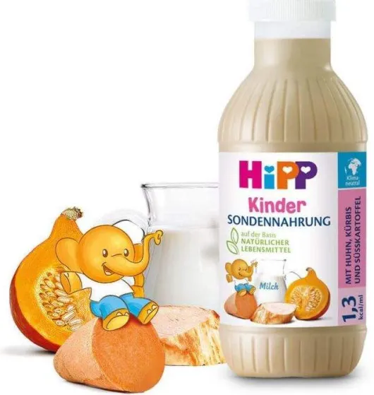 Hipp Sondennahrung Kürbis & Karotte Ks.Hochkalorisch 12 X 500 ml