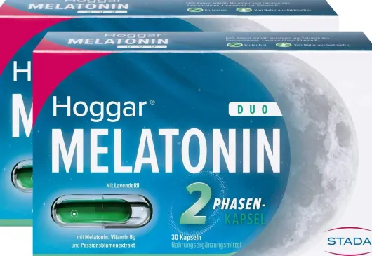 Hoggar Melatonin Duo 2 x 30 Kapseln