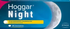 Hoggar Night 25 mg 20 Schmelztabletten