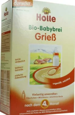 Holle Bio Babybrei Grieß 250 G Brei
