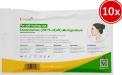 Hotgen Coronavirus Antigentest zur Laienanwendung 10 x 1 Stück