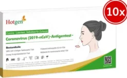 Hotgen Coronavirus Antigentest zur Laienanwendung 10 x 1 Stück