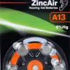 Hörgerätebatterie Zincair A13 Camelion 6 Stück