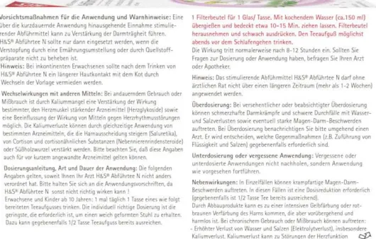 H&S Abführtee N 20 Filterbeutel