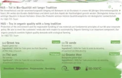 H&S Bio Grüner Tee Aus Darjeeling Filterbeutel 20 X 2 G