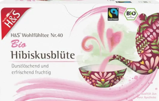 H & S Bio Hibiskusblüte 20 X 1,75 G Filterbeutel