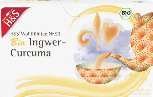H&S Bio Ingwer-Curcuma 20 Filterbeutel