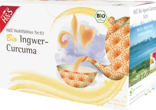 H&S Bio Ingwer-Curcuma 20 Filterbeutel