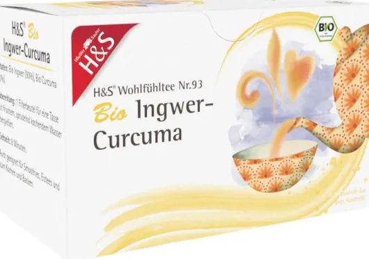 H&S Bio Ingwer-Curcuma 20 Filterbeutel