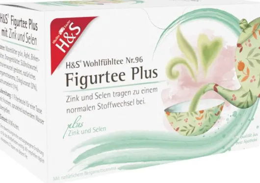 H&S Figurtee Plus Mit Zink und Selen 20 Filterbeutel