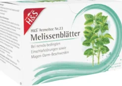 H & S Melissentee 20 Filterbeutel